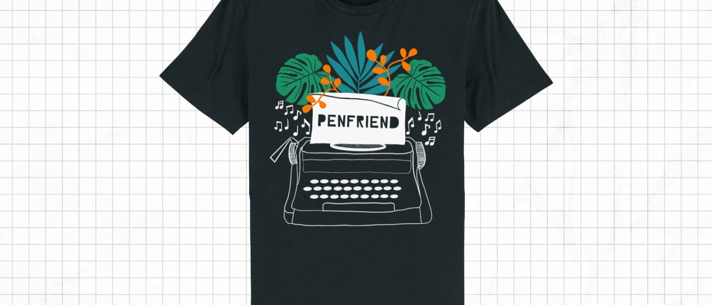 Two new tees: typewriters and exotic monsters…