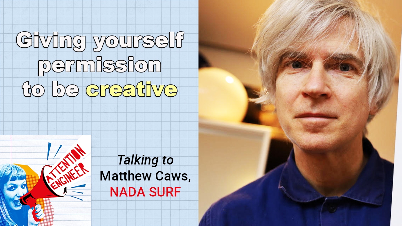 Matthew Caws (Nada Surf) on giving yourself permission to be creative – Attention Engineer Episode 50